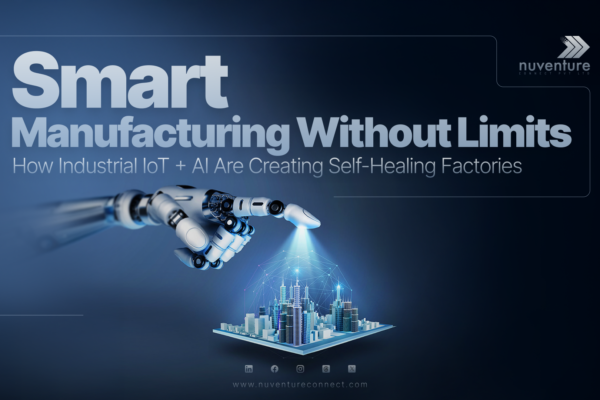 Smart Manufacturing Without Limits: How Industrial IoT + AI Are Creating Self-Healing Factories 