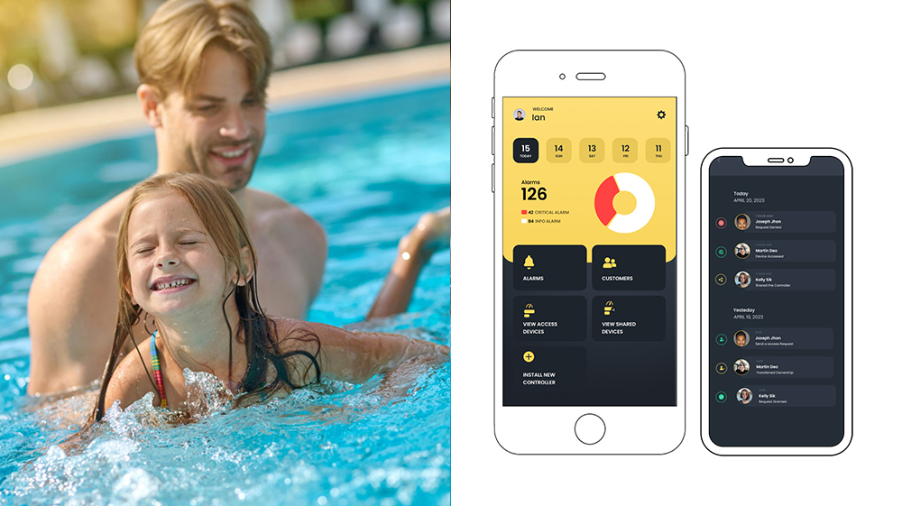 smart swimming pool management system